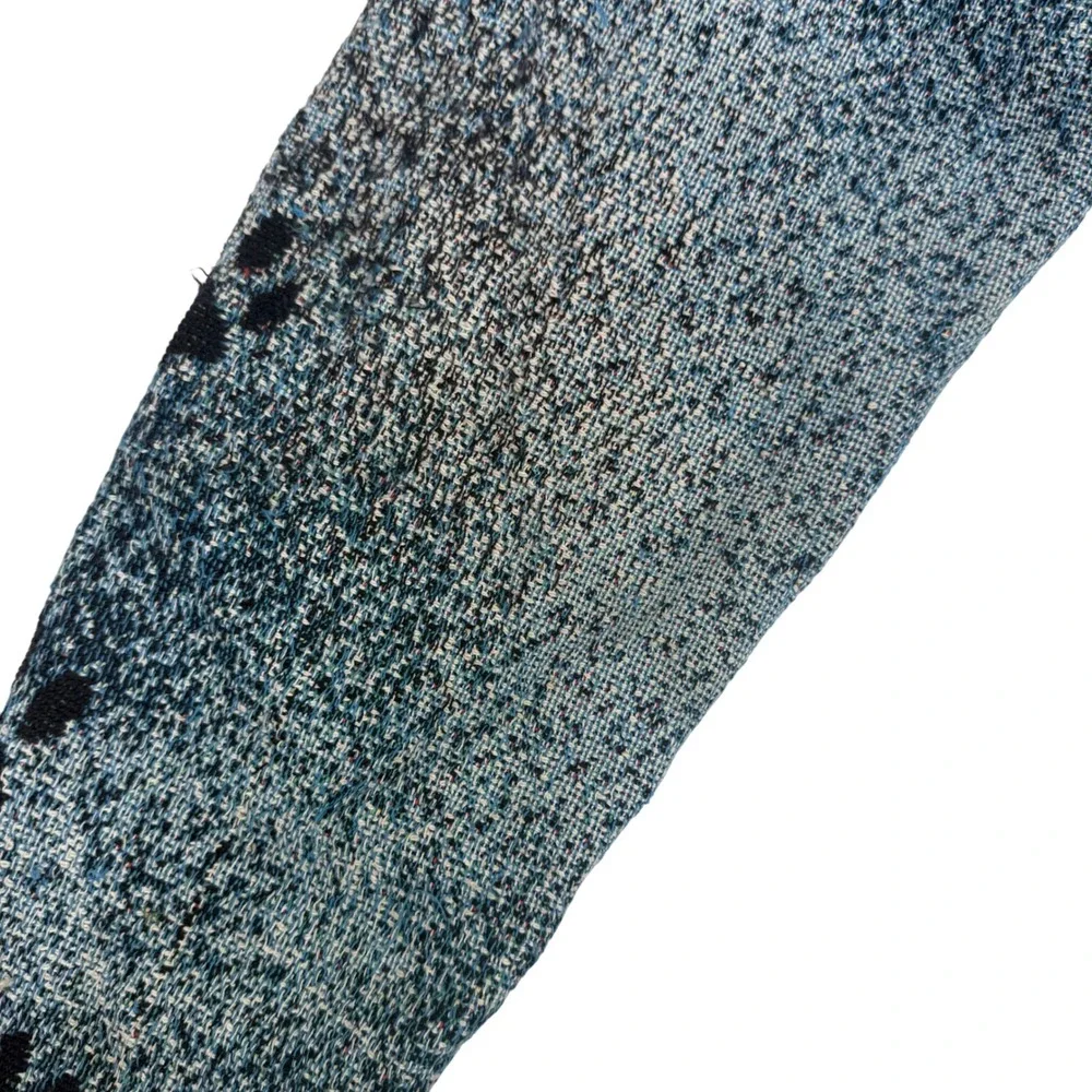 Vintage Cardigan Dachshund Weiner Dog Sweater Sugar Street Weavers Button Medium - Picture 9 of 12